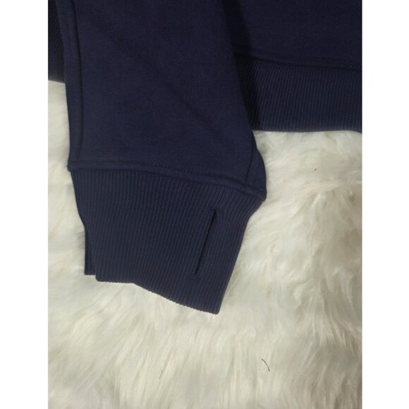 Lululemon Scuba Oversized Half Zip funnel neck Size 12 Navy - Picture 4 of 6